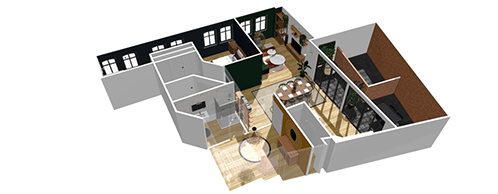 Plans 3D d'architecte intérieur à Arras, Lille, Lens