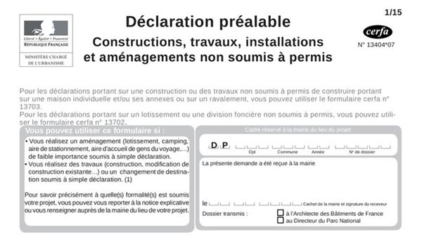 Demande préalable de travaux avec Kovan - Étape 3