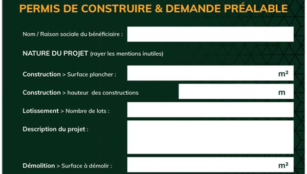 Demande préalable de travaux avec Kovan - Étape 4